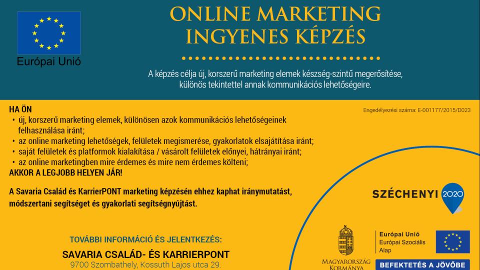 Online marketing ingyenes kpzs